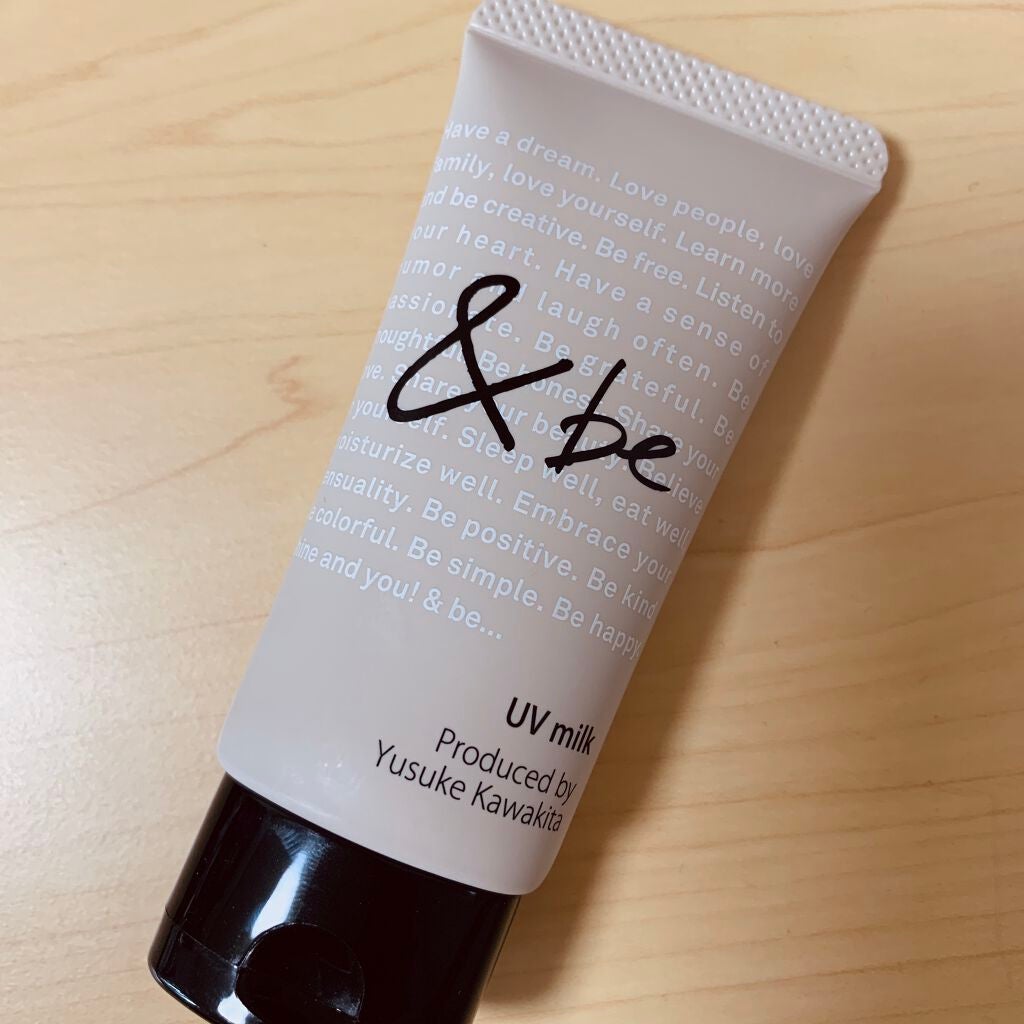 UVミルク/&be/日焼け止め・UVケアを使ったクチコミ(1枚目)
