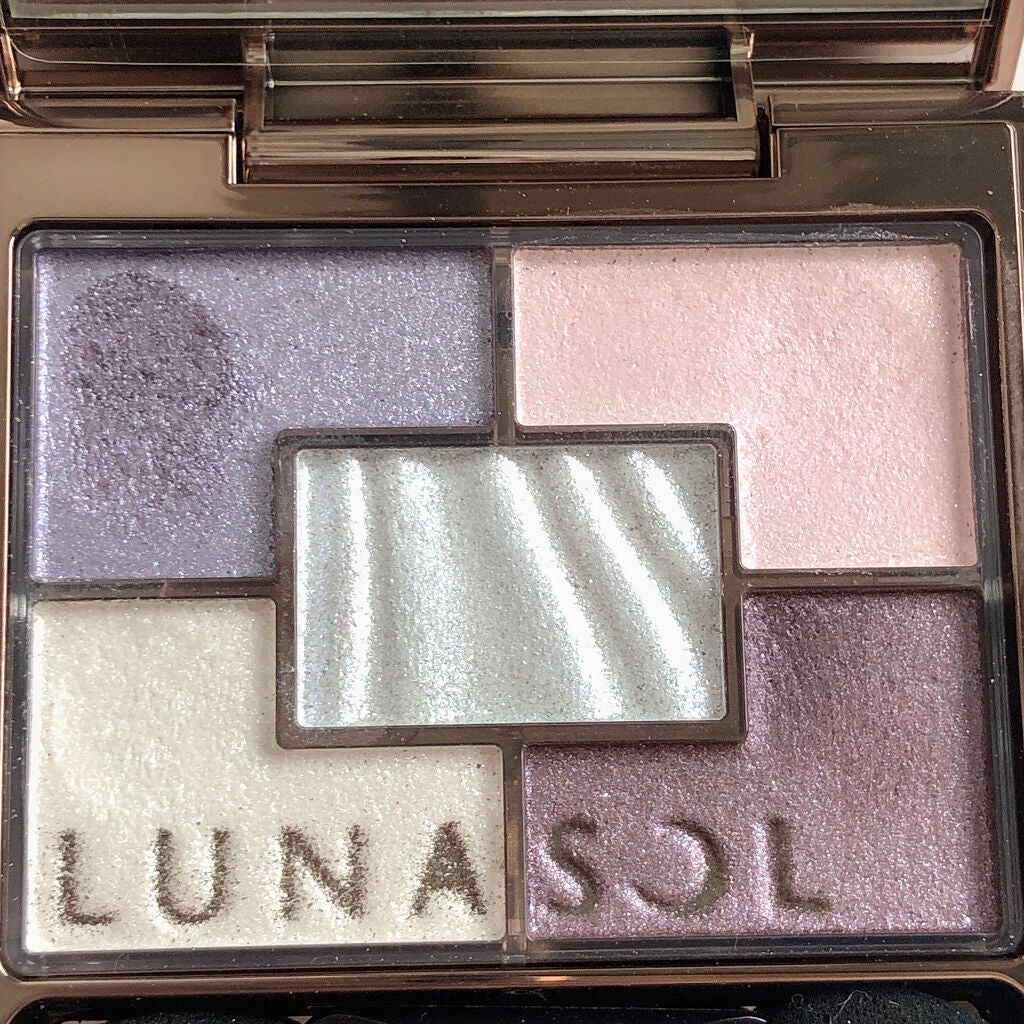 オーロライズアイズ/LUNASOL/アイシャドウパレットを使ったクチコミ(2枚目)