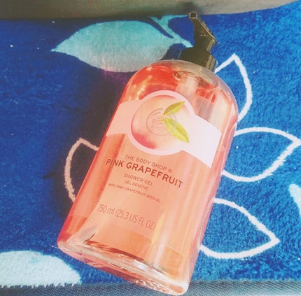 シャワージェル ピンクグレープフルーツ /THE BODY SHOP/ボディソープを使ったクチコミ(1枚目)