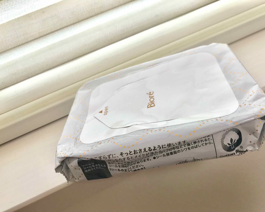 メイクの上からリフレッシュシート/ビオレ/フェイスシートを使ったクチコミ(2枚目)