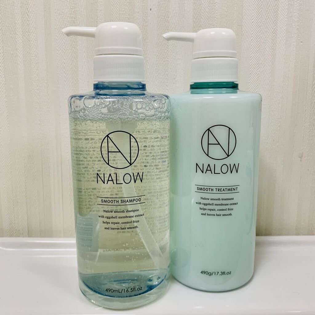 スムースシャンプー／トリートメント/NALOW/市販シャンプーを使ったクチコミ（1枚目）