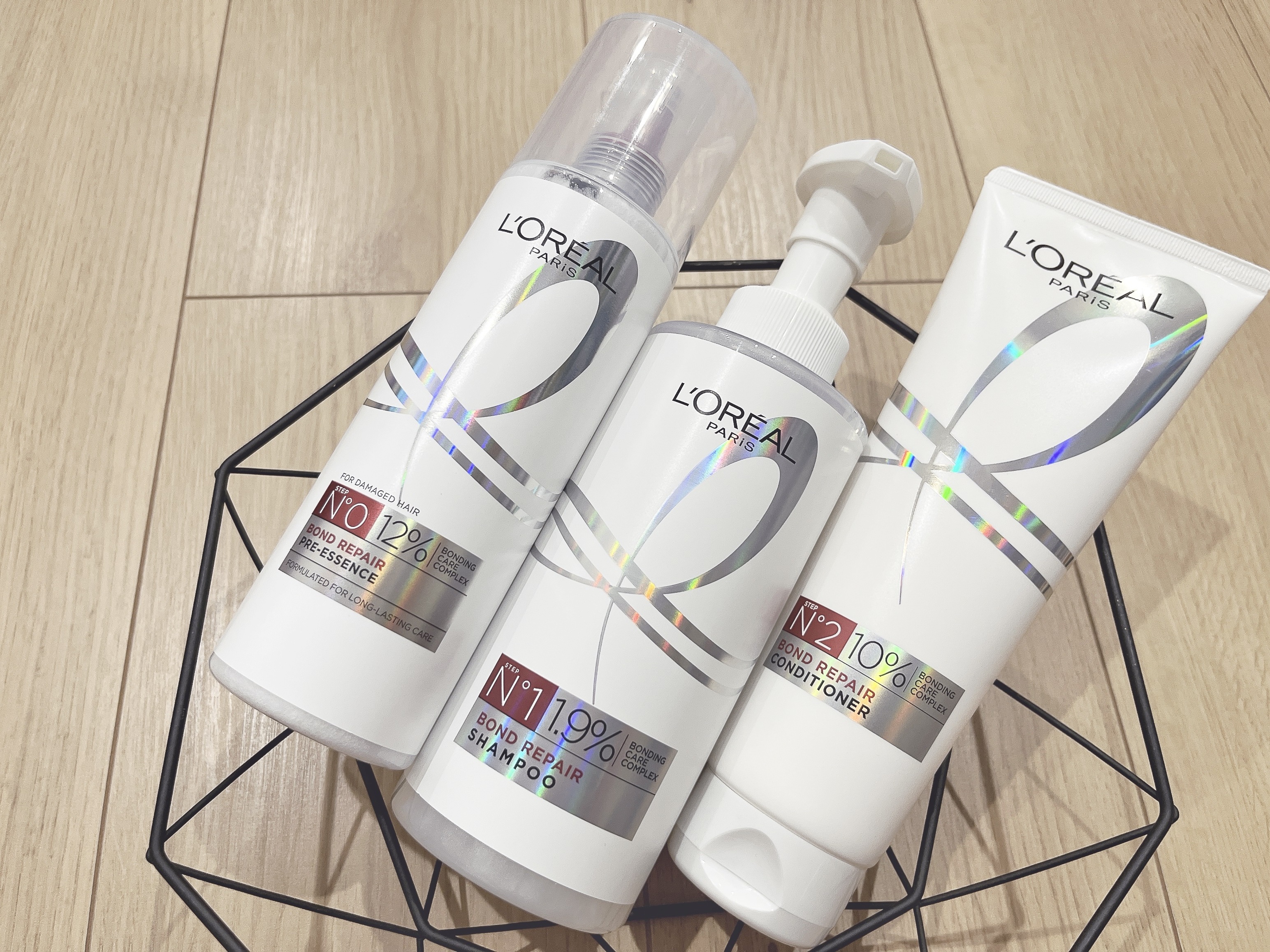 ロレアル パリ ボンド リペア シャンプー／コンディショナー/ロレアル パリ/市販シャンプーを使ったクチコミ（1枚目）