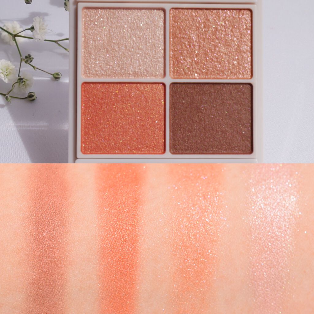 シルキースフレアイズ/キャンメイク/アイシャドウパレットを使ったクチコミ（3枚目）