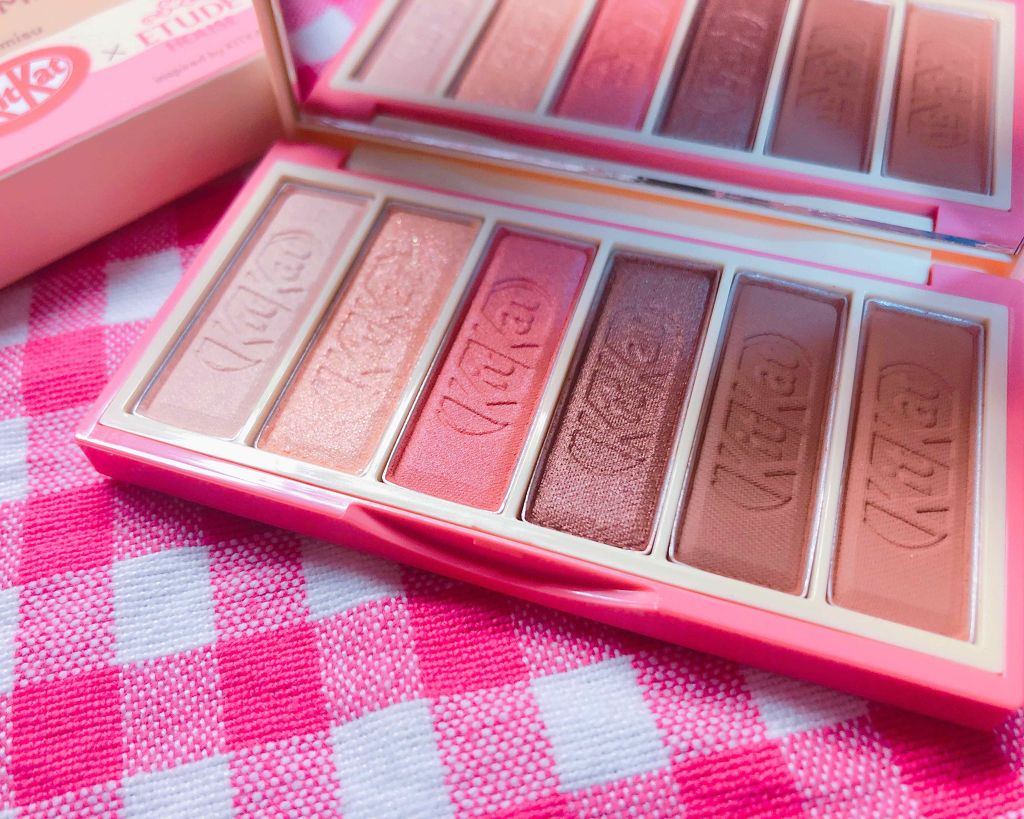 プレイカラーアイズ ミニ #キットカットオリジナル/ETUDE/アイシャドウパレットを使ったクチコミ(3枚目)