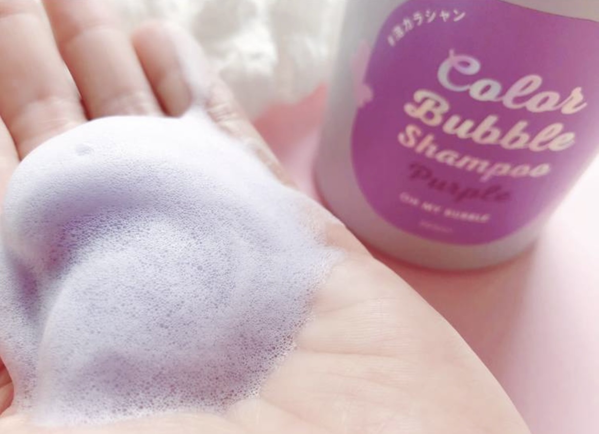 カラーバブルシャンプー パープルヘブン/OH MY BUBBLE/市販シャンプーを使ったクチコミ（1枚目）