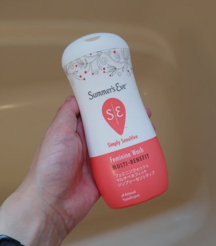 フェミニンウォッシュ マルチベネフィット シンプリーセンシティブ/Summer's Eve(サマーズイブ)/デリケートゾーンケアを使ったクチコミ(1枚目)