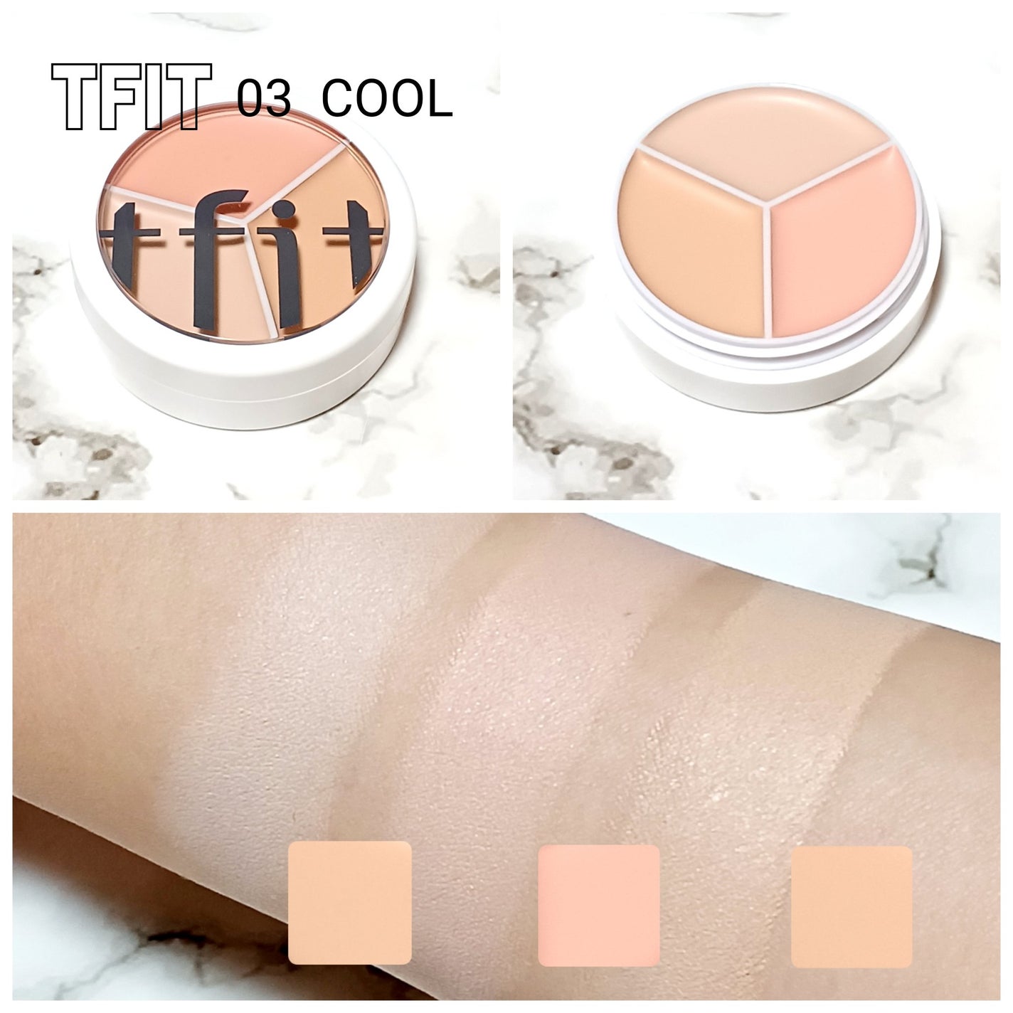 カバーアッププロコンシーラー/TFIT/パレットコンシーラーを使ったクチコミ(2枚目)