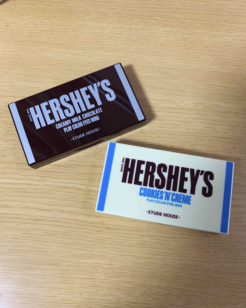 ハーシー プレイカラーアイズミニ/ETUDE/アイシャドウパレットを使ったクチコミ(1枚目)