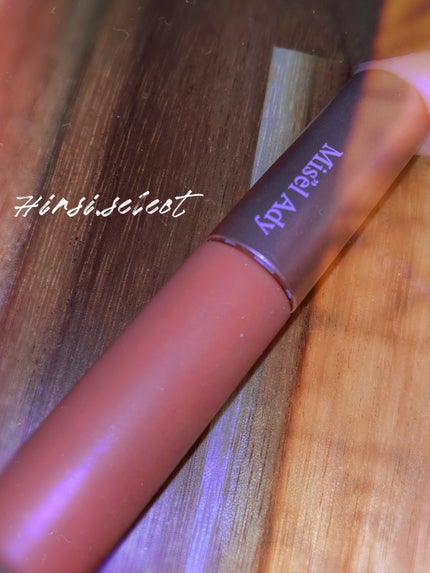 ウォータリーリップティント マット 01 シュリンプピンク/ミゼルエディ/リップティントの画像