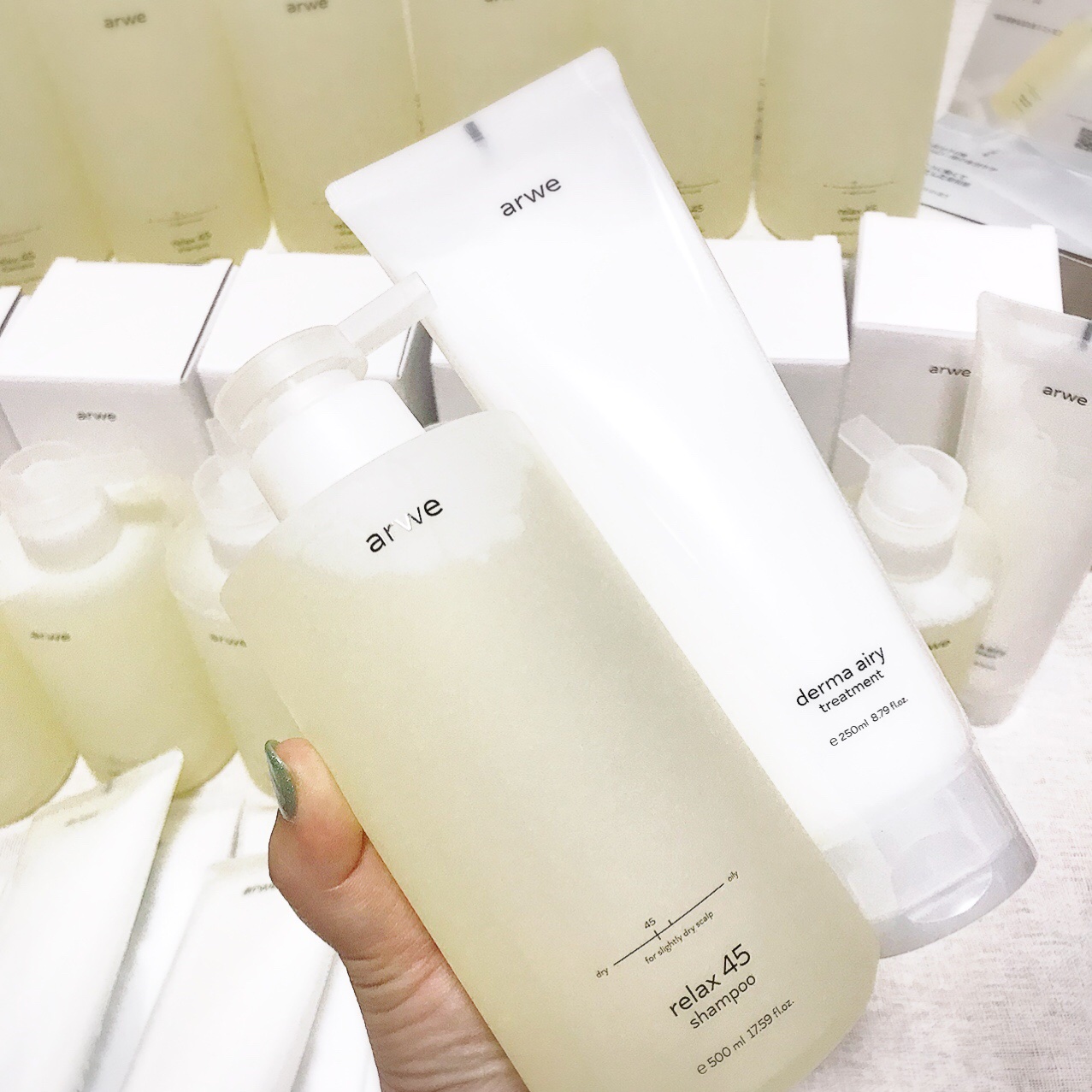 ダーマ エアリー トリートメント/arwe/洗い流すヘアトリートメントを使ったクチコミ（2枚目）