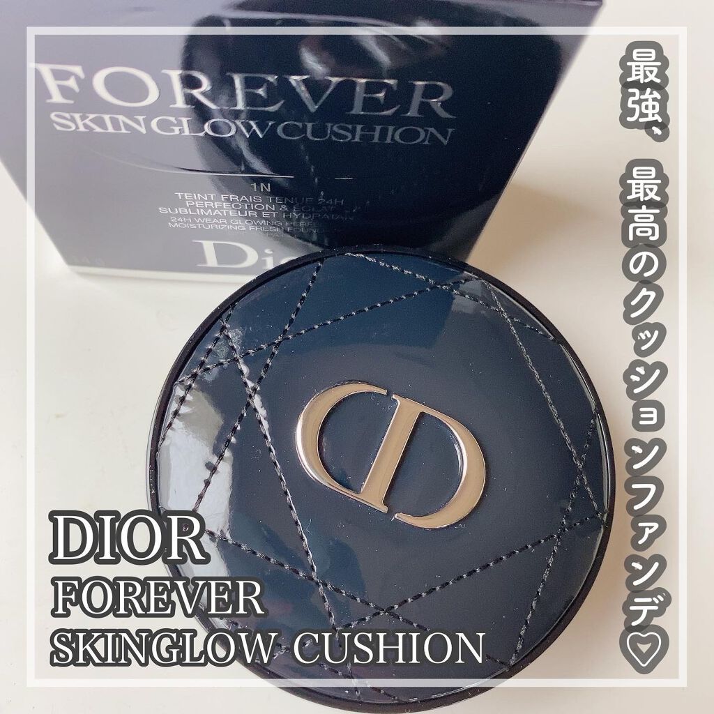 ディオールスキン フォーエヴァー グロウ クッション 1N ニュートラル/Dior/クッションファンデーションを使ったクチコミ（1枚目）