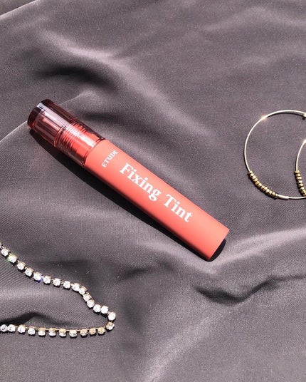 フィクシングティント サーモンブリック(新パッケージ)/ETUDE/リップティントを使ったクチコミ(1枚目)