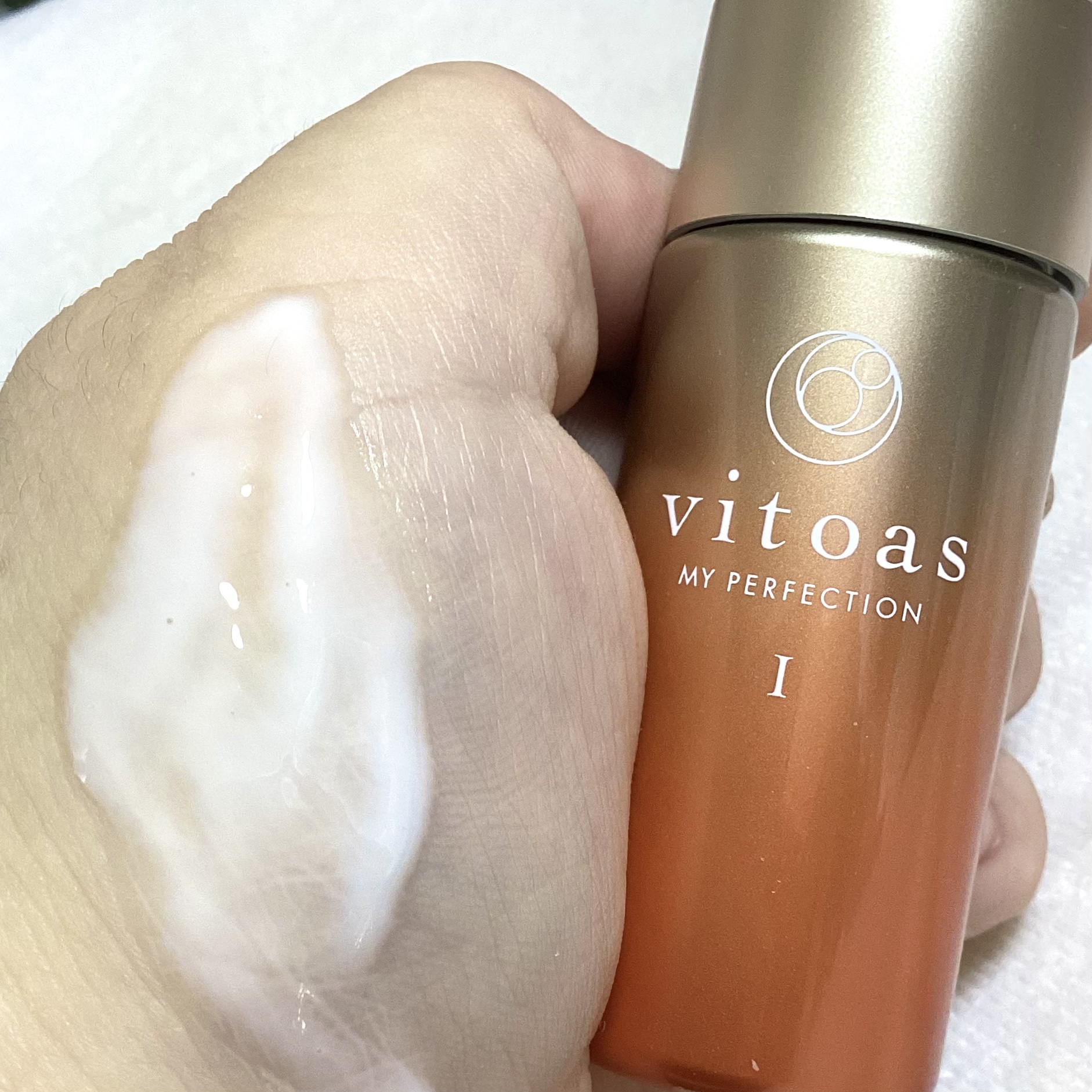 vitoas(ビトアス) マイパーフェクション Ｉ しっとり/vitoas/美容液を使ったクチコミ（3枚目）