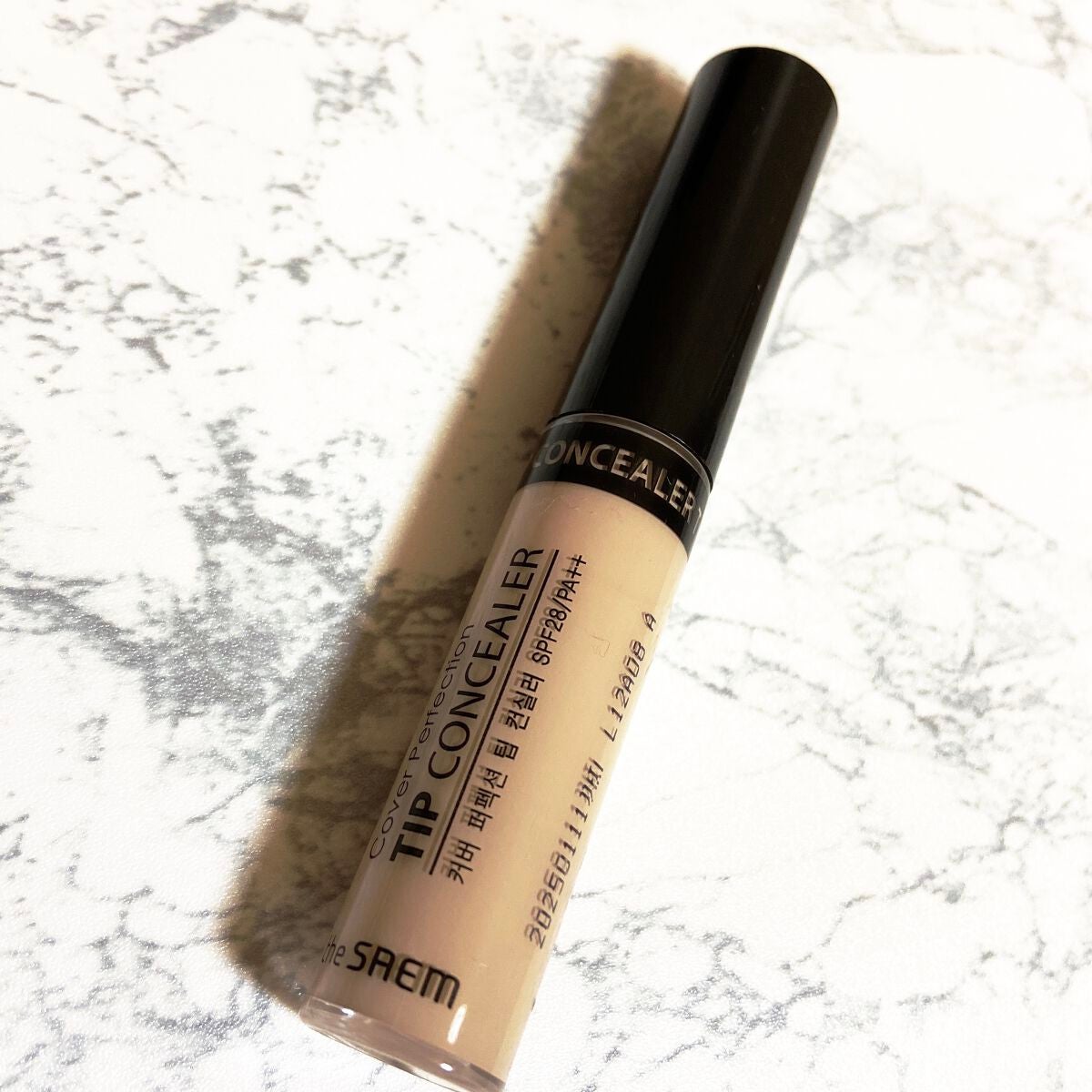 カバーパーフェクション チップコンシーラー/the SAEM/リキッドコンシーラーを使ったクチコミ(1枚目)