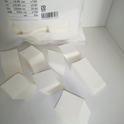 メイクアップスポンジ/無印良品/パフ・スポンジを使ったクチコミ(4枚目)