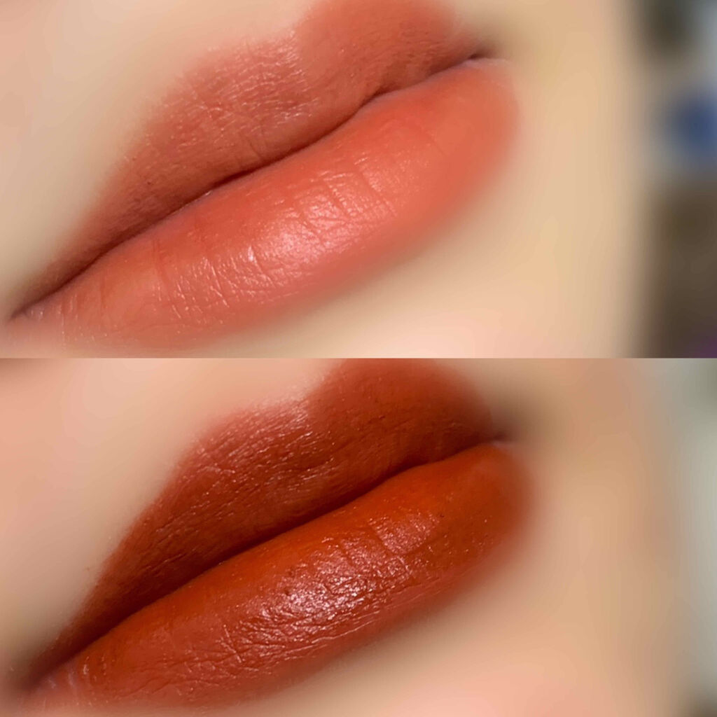 ザ ファースト  ベルベット ティント シーズン３/MERZY/リップティントを使ったクチコミ（2枚目）