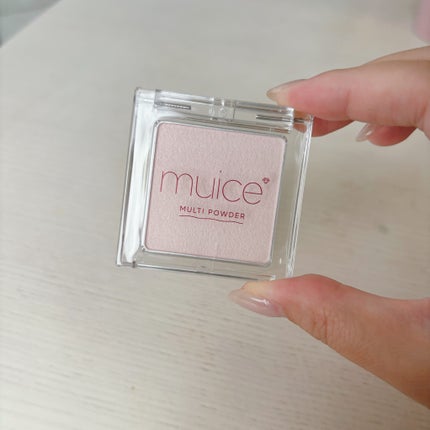 スポットメンテパウダー/muice/プレストパウダーを使ったクチコミ(1枚目)