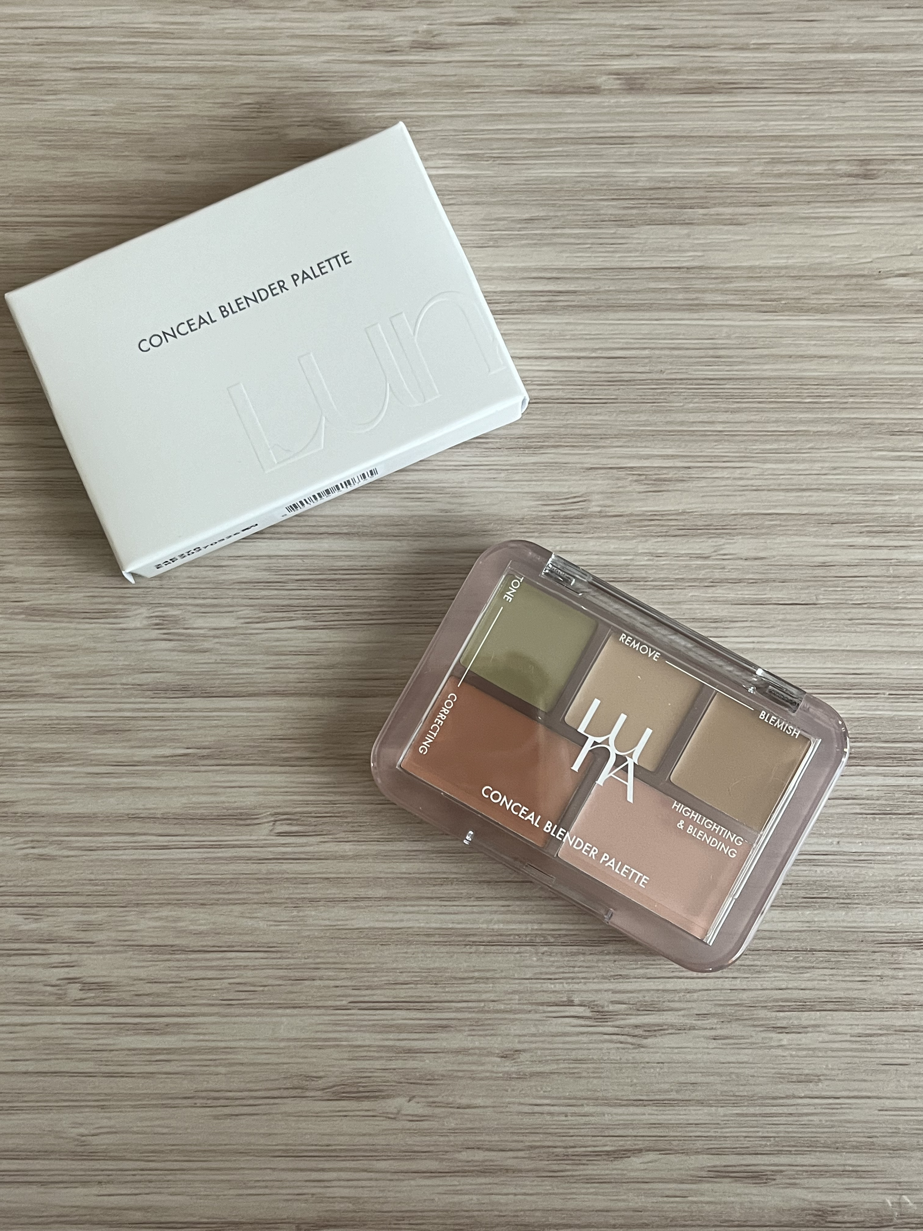 コンシールブレンダーパレット/LUNA/パレットコンシーラーを使ったクチコミ（1枚目）