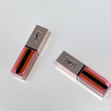 ルージュ ピュールクチュール ヴェルニ ウォーターグロウ No.203 リストリクテッド ピンク/YVES SAINT LAURENT BEAUTE/口紅を使ったクチコミ（1枚目）