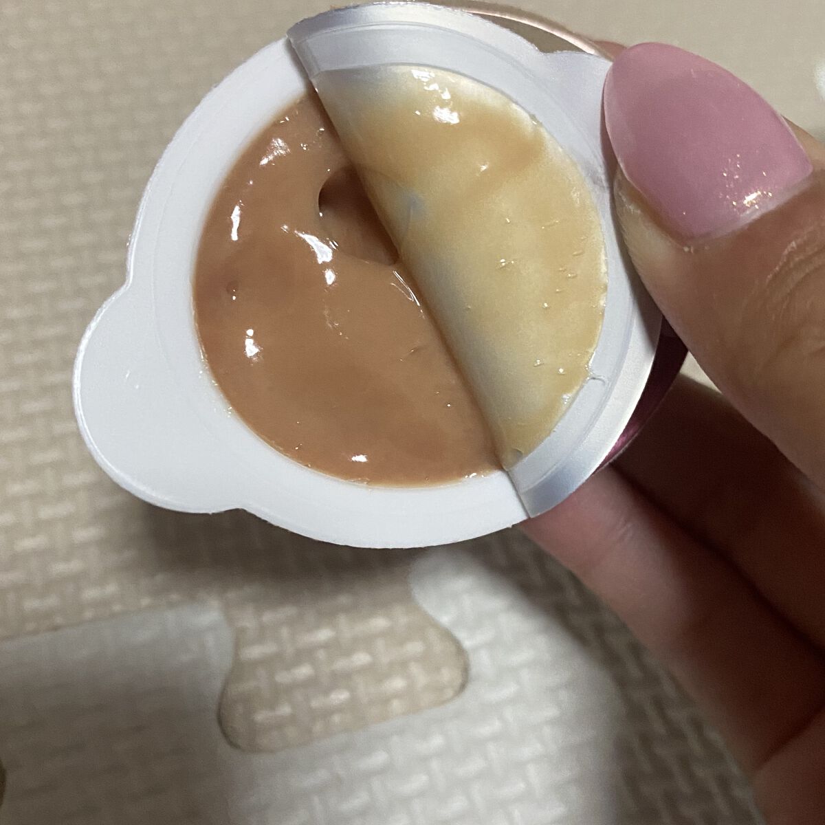 パンテーンマカロン ヘアマスク 色つやリッチ/パンテーン/ヘアマスク・ヘアパックを使ったクチコミ（2枚目）