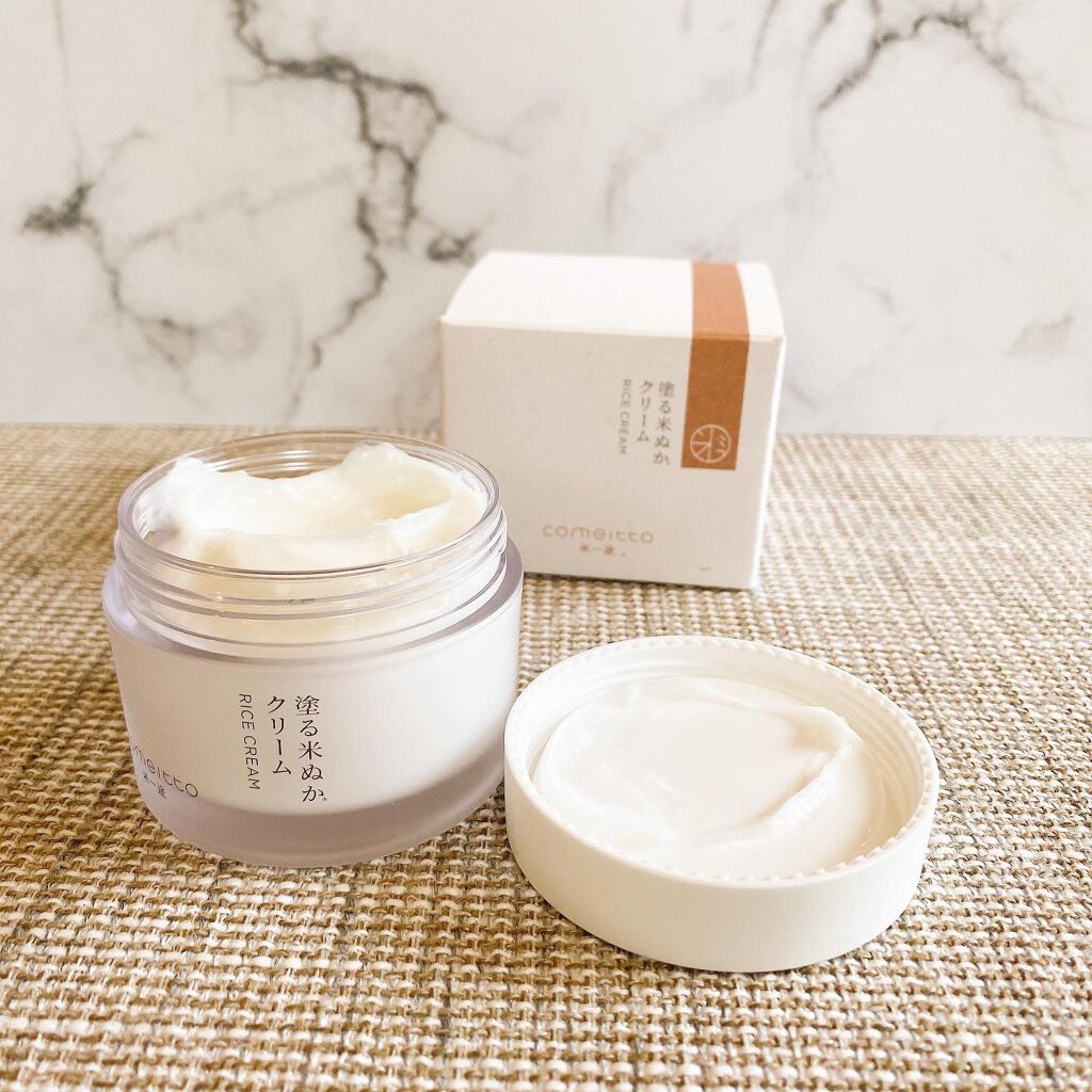 塗る米ぬかクリーム/米一途/フェイスクリームを使ったクチコミ(1枚目)