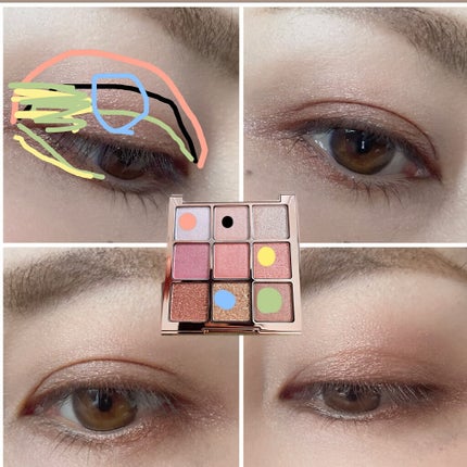 ワンピックアイシャドウパレット/APLIN/アイシャドウパレットを使ったクチコミ(3枚目)