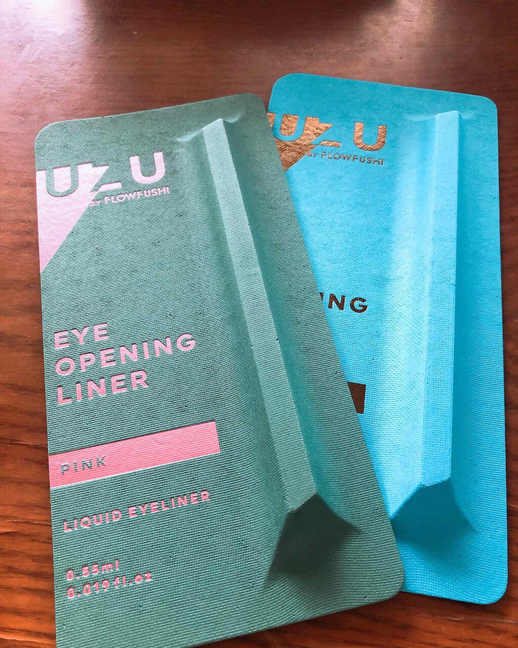 EYE OPENING LINER/UZU BY FLOWFUSHI/リキッドアイライナーを使ったクチコミ（1枚目）
