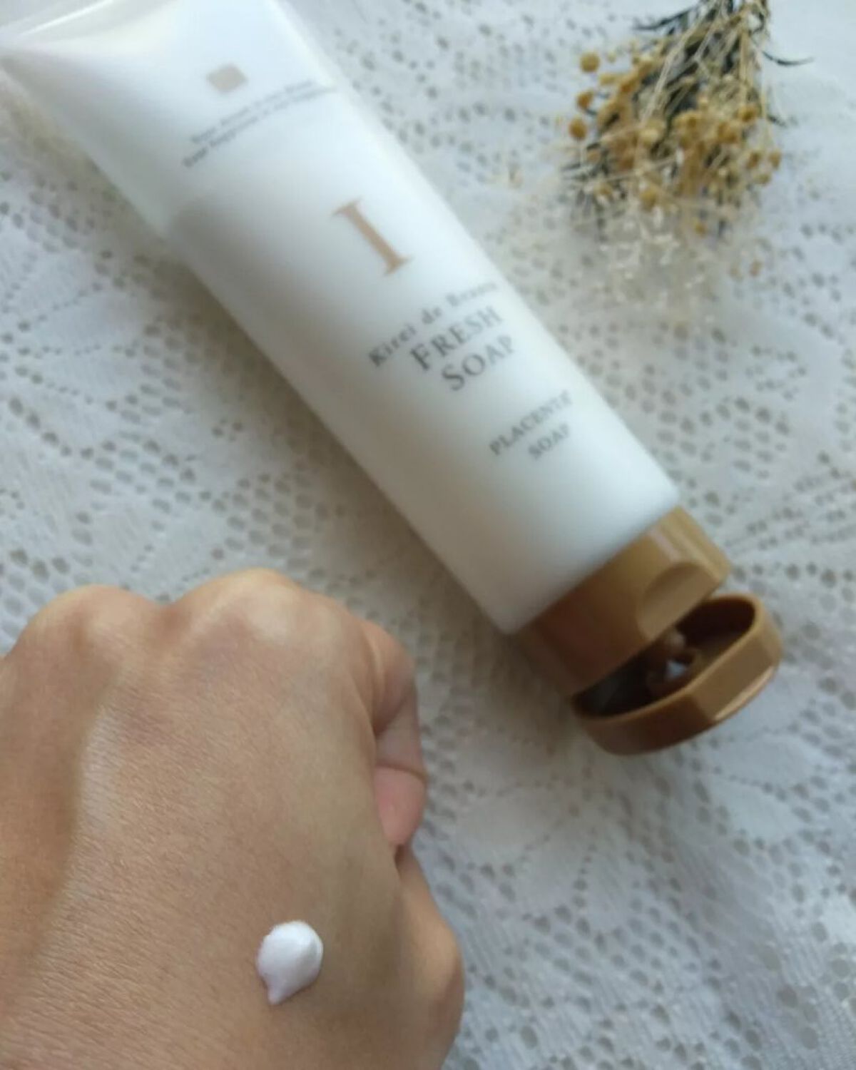 キレイ・デ・ボーテ フレッシュソープ/キレイ・デ・ラボ/洗顔フォームを使ったクチコミ（2枚目）