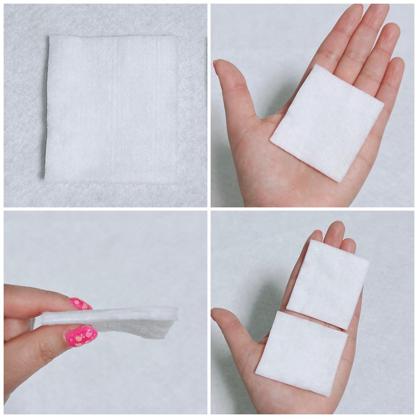 大容量がうれしい100%天然コットンパフ/ウエルシア/コットンを使ったクチコミ(4枚目)