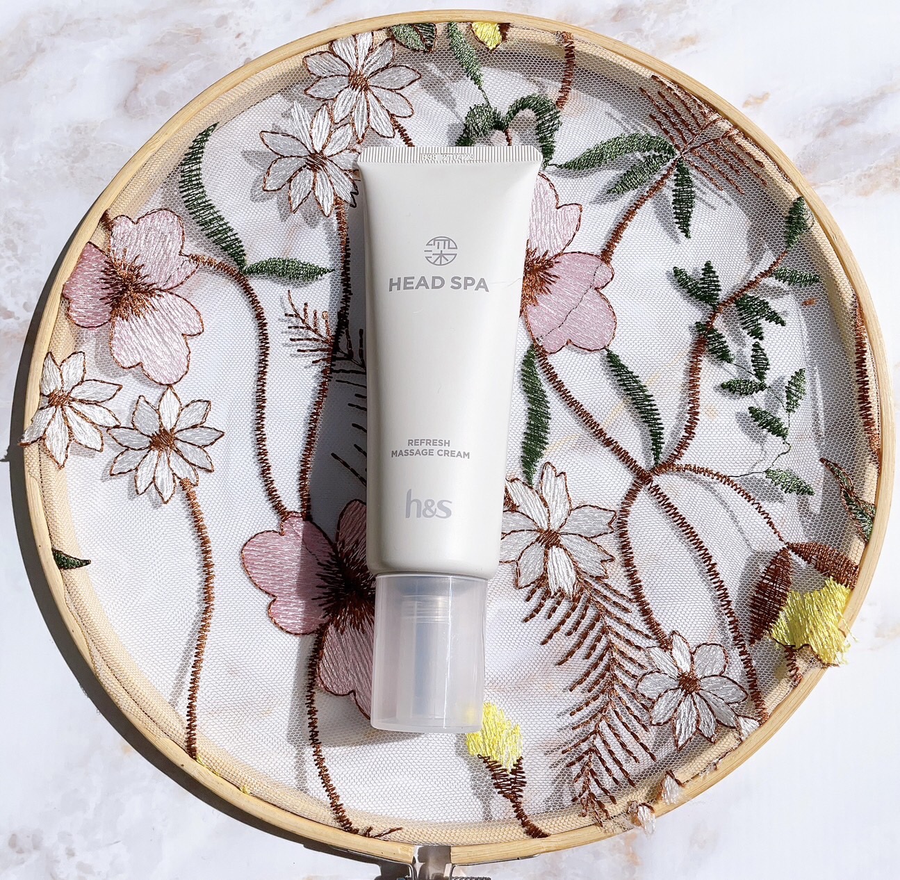 リフレッシュ マッサージクリーム/h&s/洗い流すヘアトリートメントを使ったクチコミ（1枚目）