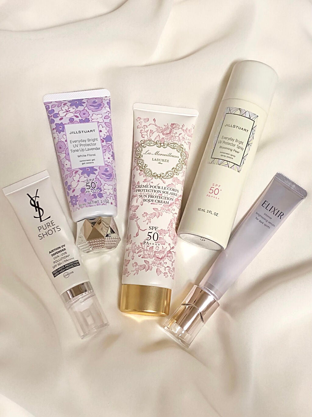 サンプロテクション ボディクリーム/レ・メルヴェイユーズ ラデュレ/日焼け止めクリームを使ったクチコミ(1枚目)