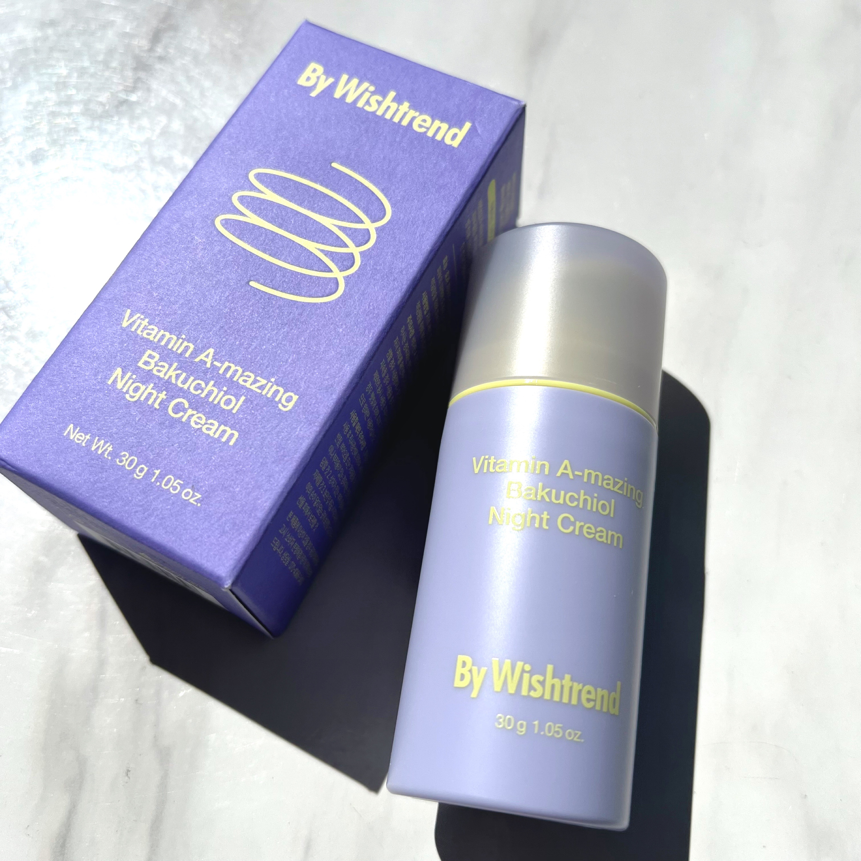 ビタミンA-mazingバクチオールナイトクリーム/By Wishtrend/フェイスクリームを使ったクチコミ（1枚目）