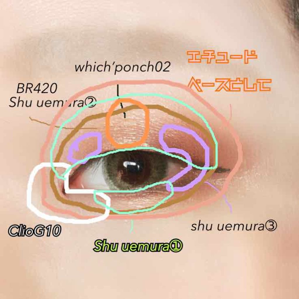 （旧）プレスド アイシャドー (レフィル)/shu uemura/単色アイシャドウを使ったクチコミ（3枚目）