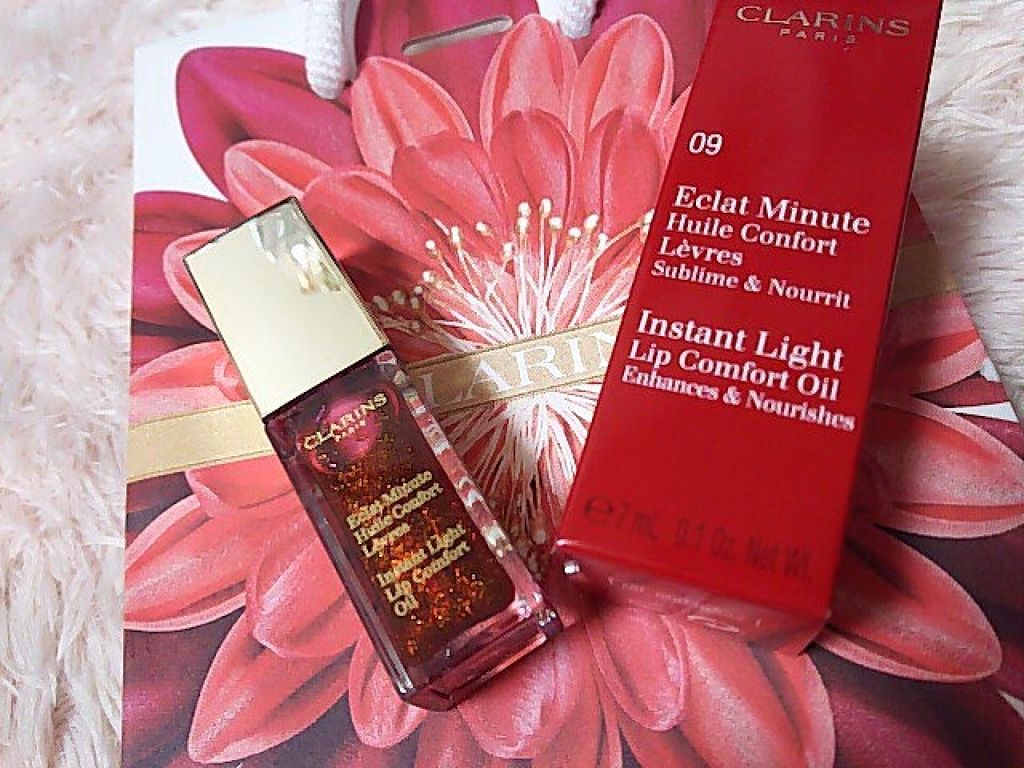 コンフォート リップオイル /CLARINS/リップグロスを使ったクチコミ(1枚目)