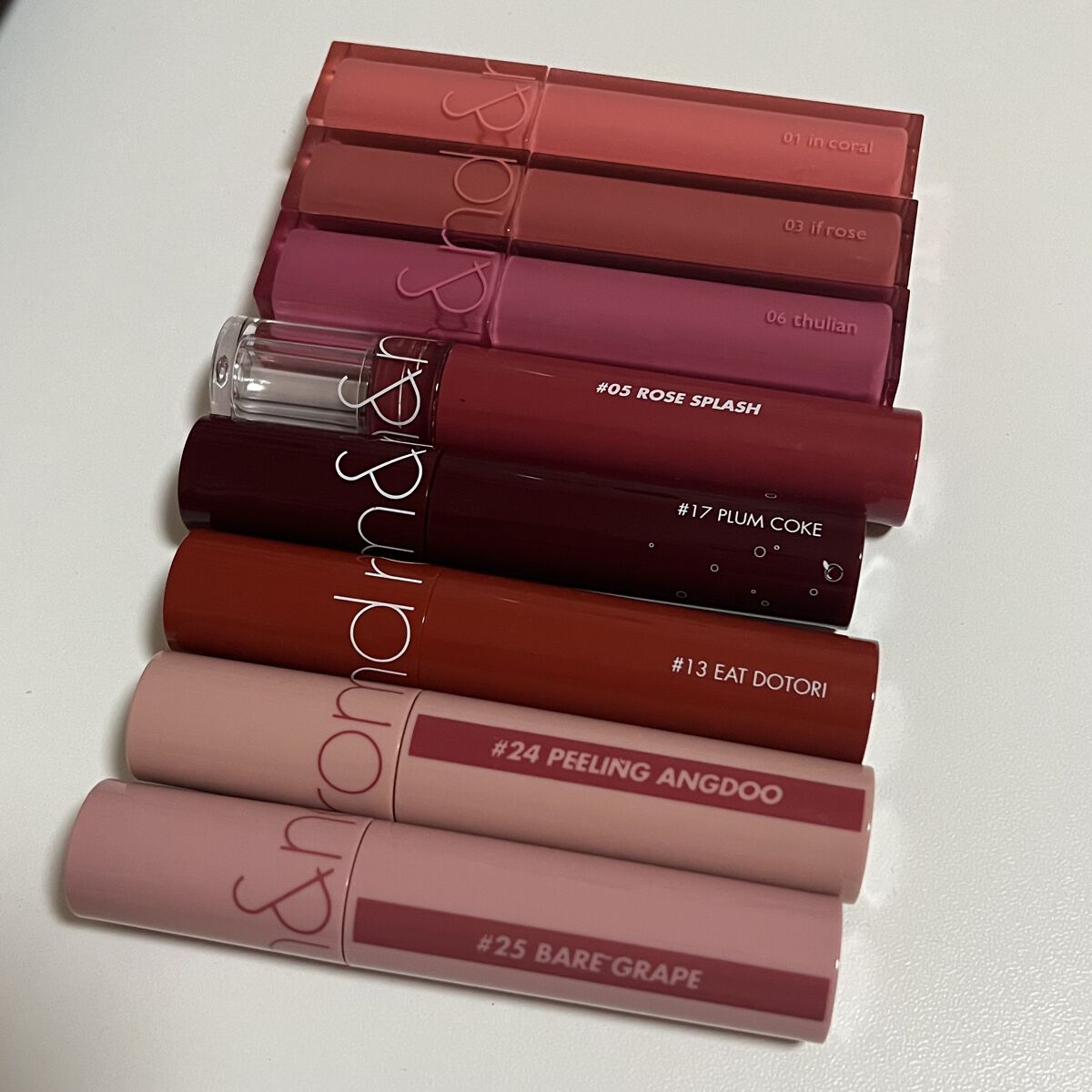 グラスティングウォーターティント/rom&nd/リップティントを使ったクチコミ（1枚目）