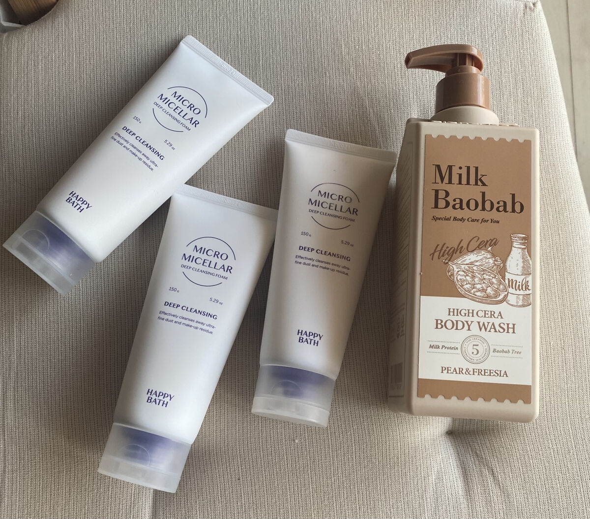 マイクロ ミセラ ディープ クレンジング フォーム/HAPPY BATH/クレンジングクリームを使ったクチコミ（1枚目）