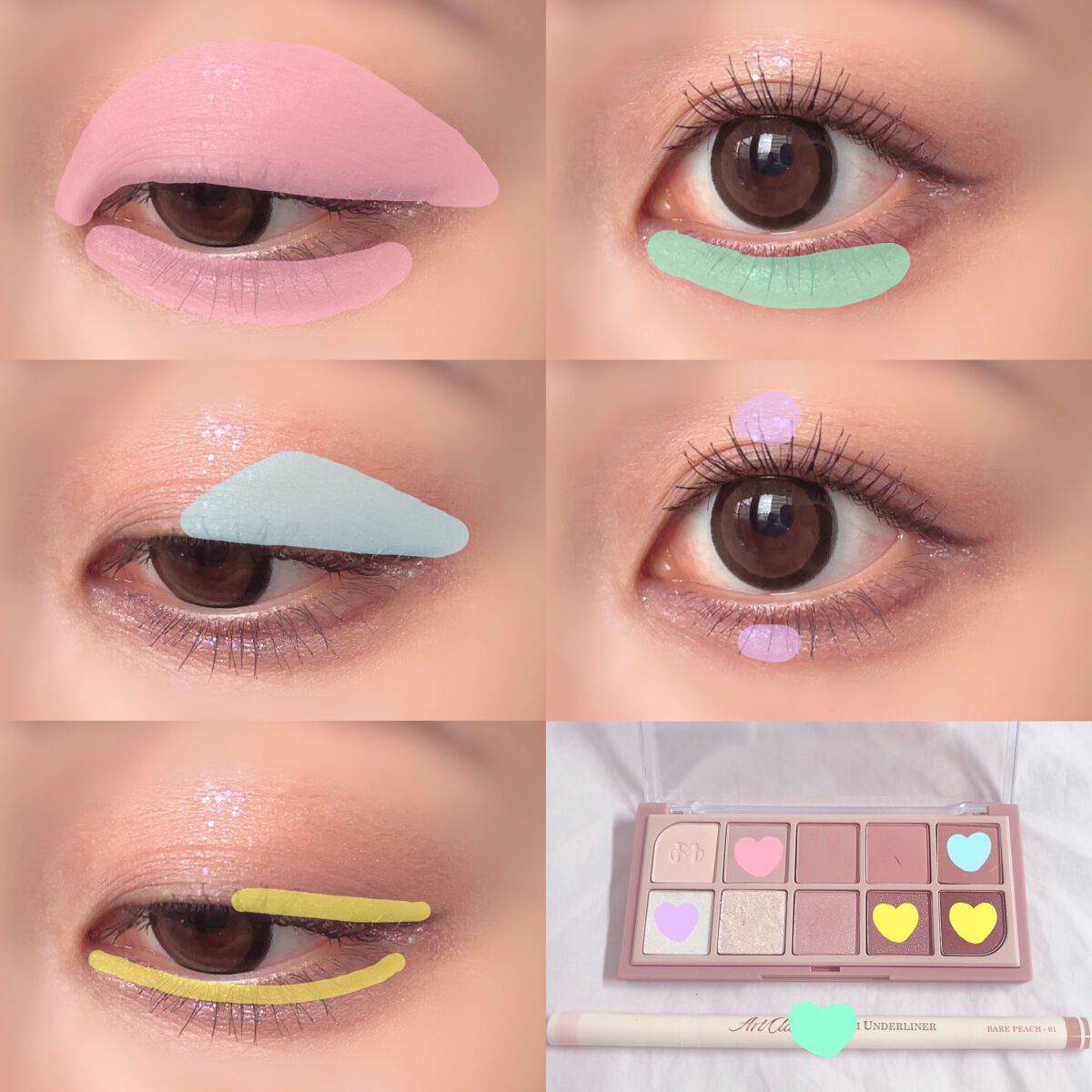 パールブリーアイグリッター/BLACK ROUGE/グリッターを使ったクチコミ（2枚目）