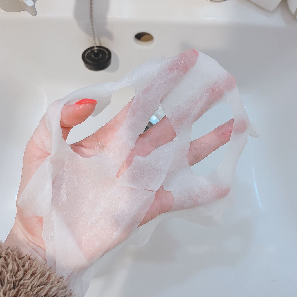 RICE FACE MASKライスバリアフェイスマスク MOISTCLEAR/KOUJIHIME/シートマスク・パックを使ったクチコミ(5枚目)