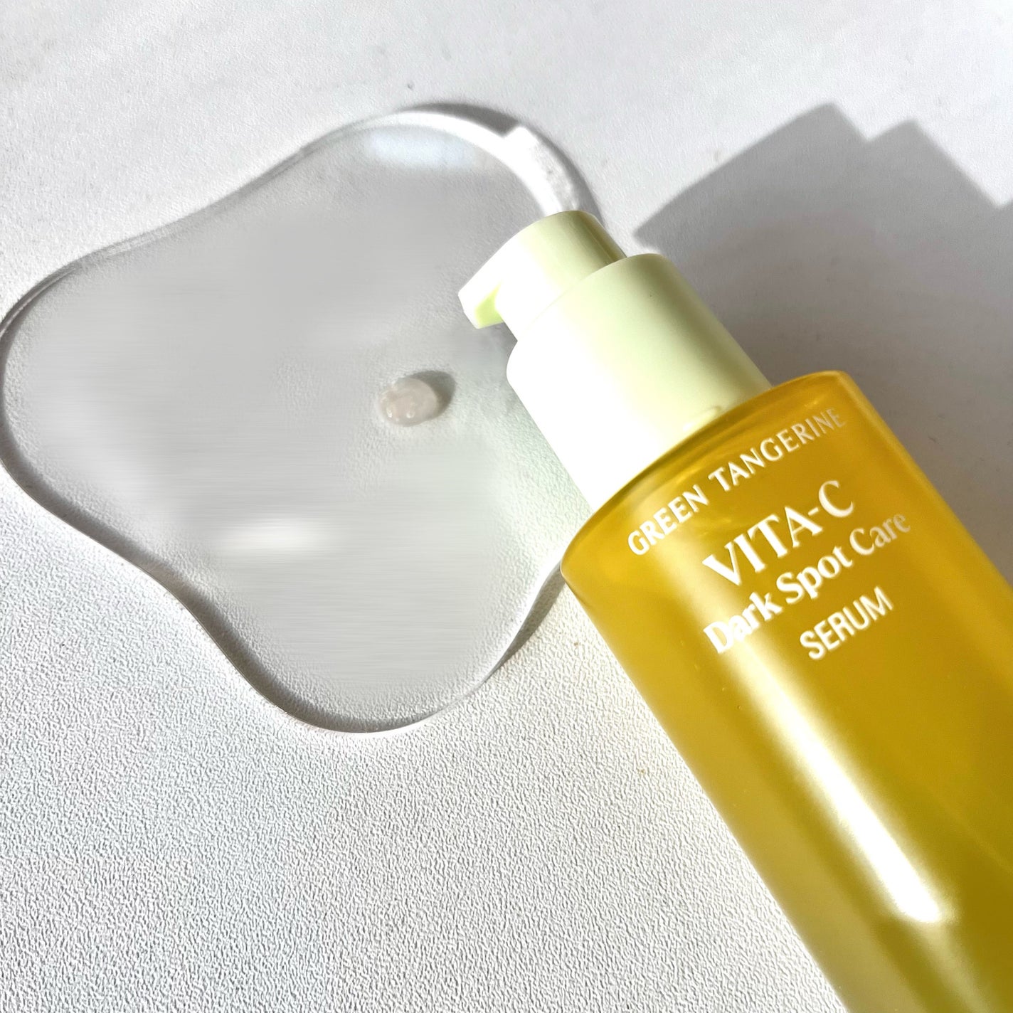 グリーンタンジェリン ビタC ダークスポットケアセラム/goodal/美容液を使ったクチコミ(2枚目)