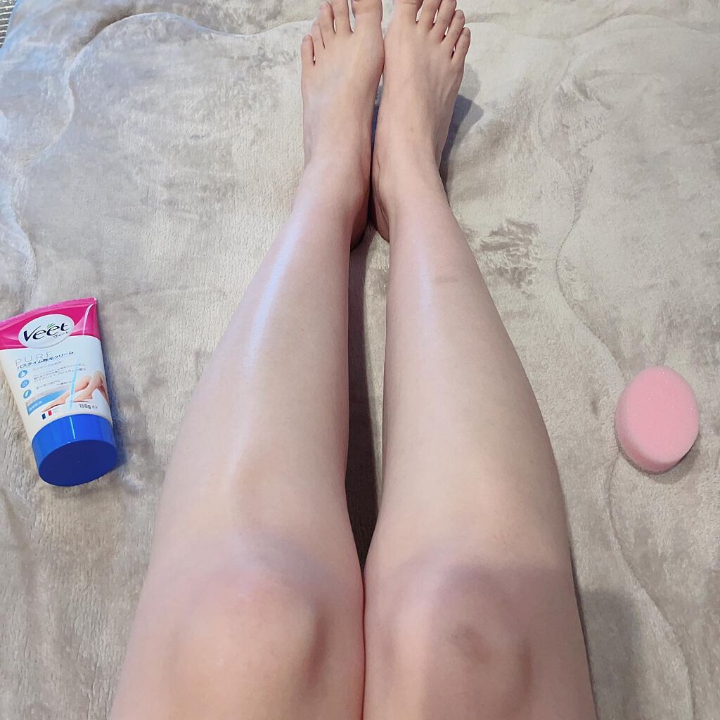 ヴィート ピュアバスタイム除毛クリーム 敏感肌用/Veet/除毛クリームを使ったクチコミ(8枚目)