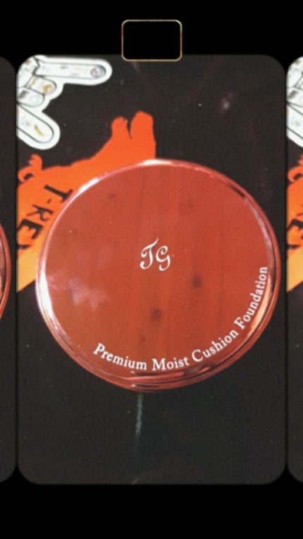 プレミアムモイスト クッションファンデーション/ティアラガール/クッションファンデーションを使ったクチコミ(1枚目)