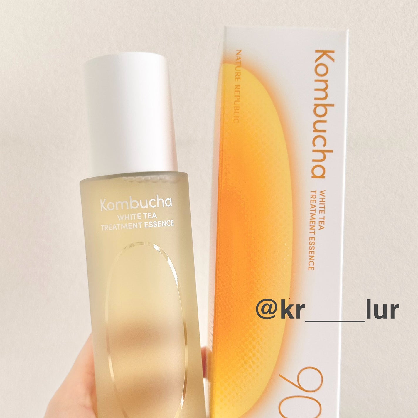 Kombucha発酵ホワイトティー90トリートメントエッセンス ネイチャーリパブリック