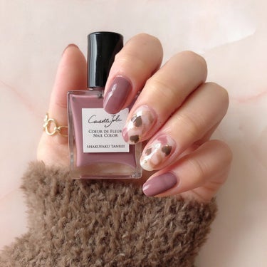 Coeur de Fleur Nail Color/Causette.Joli/マニキュアを使ったクチコミ（1枚目）