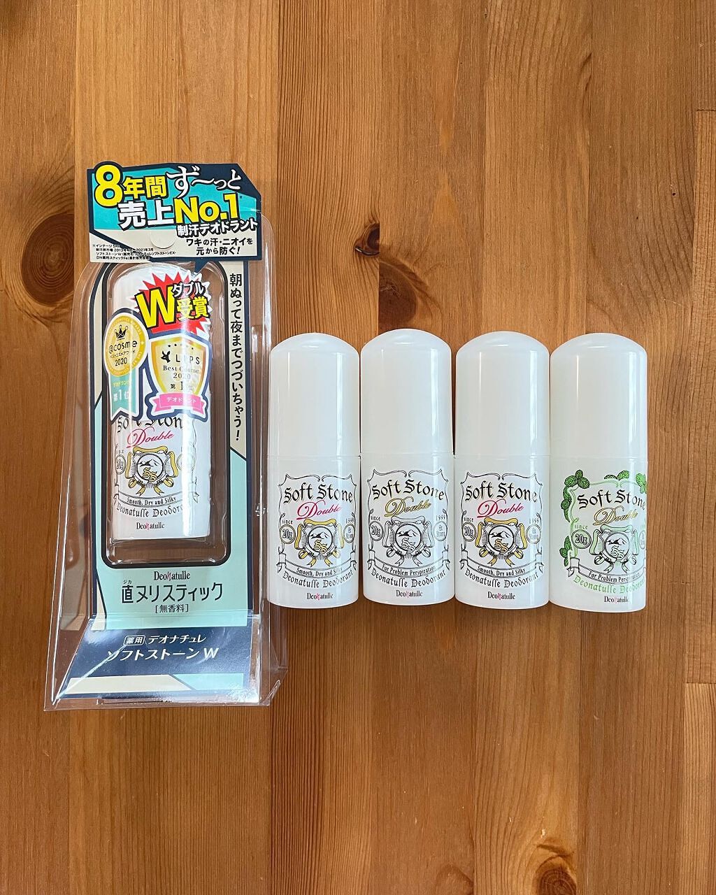 薬用ソフトストーンＷ/デオナチュレ/デオドラント・制汗剤を使ったクチコミ（2枚目）