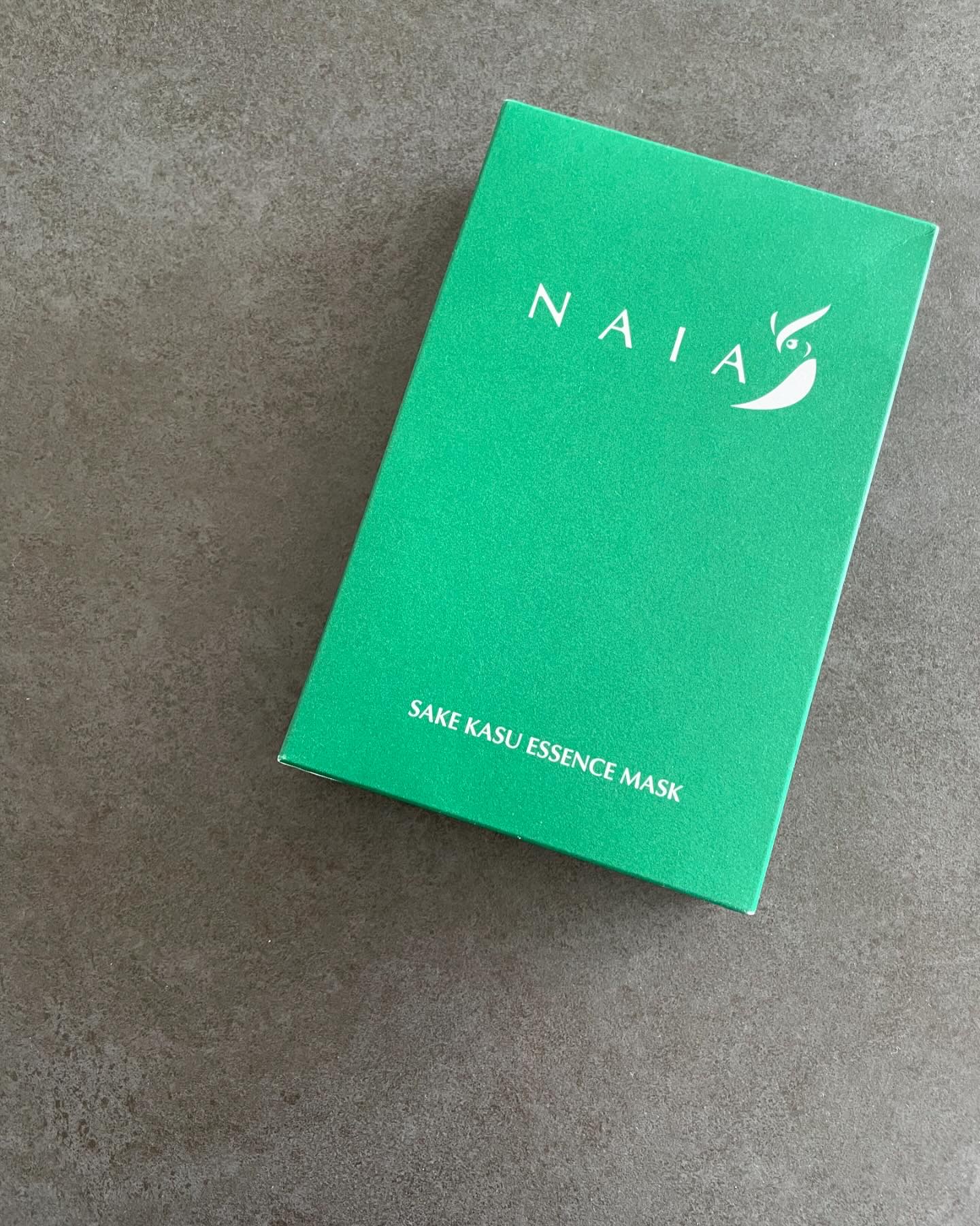 酒粕フェイスマスク 7枚入り（個包装）/NAIA/シートマスク・パックを使ったクチコミ（1枚目）