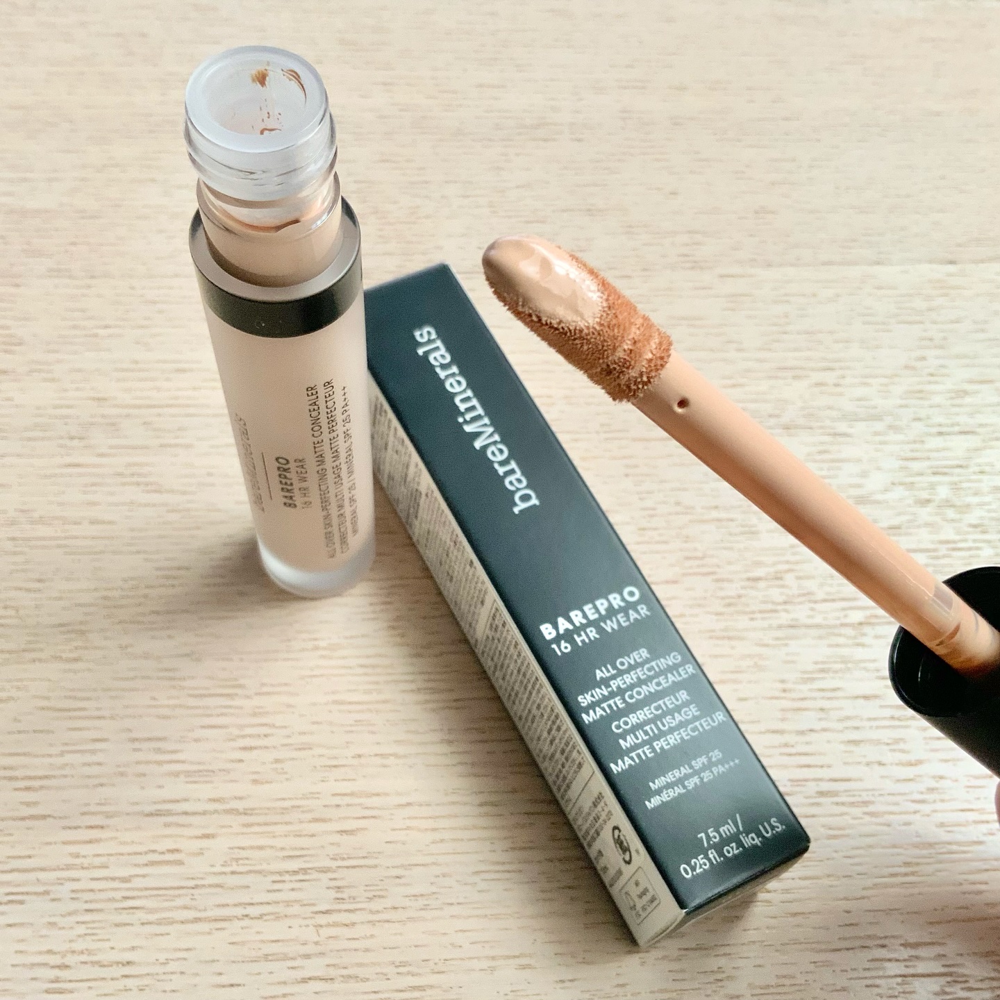 ベアプロ 16HR オールオーバー コンシーラー SPF25（PA+++） フェア 150 クール/bareMinerals/リキッドコンシーラーを使ったクチコミ（2枚目）