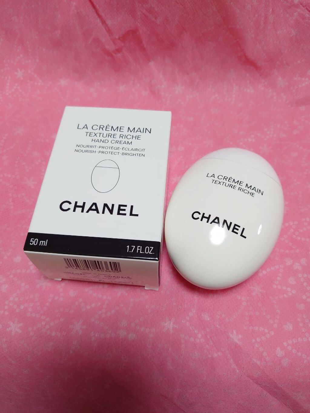ラ クレーム マン リッシュ/CHANEL/ハンドクリームを使ったクチコミ（1枚目）