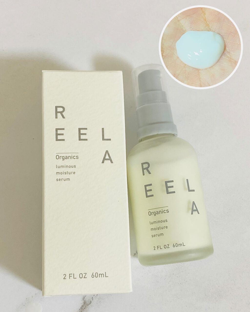 ルミナス モイスチャーセラム/REELA Organics/美容液を使ったクチコミ（3枚目）
