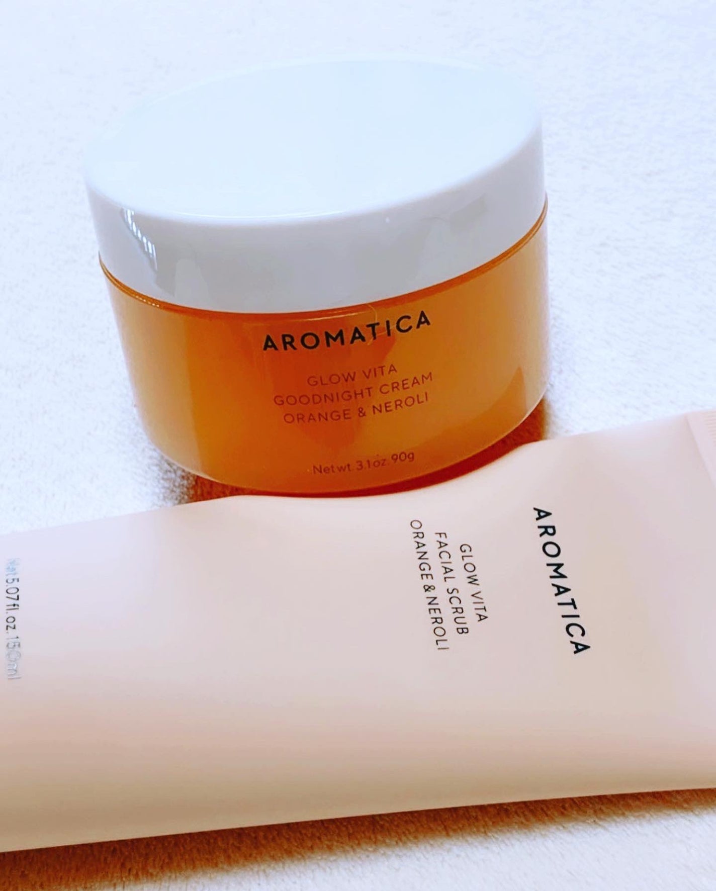 グロービタグットナイトクリーム/AROMATICA/フェイスクリームを使ったクチコミ(9枚目)