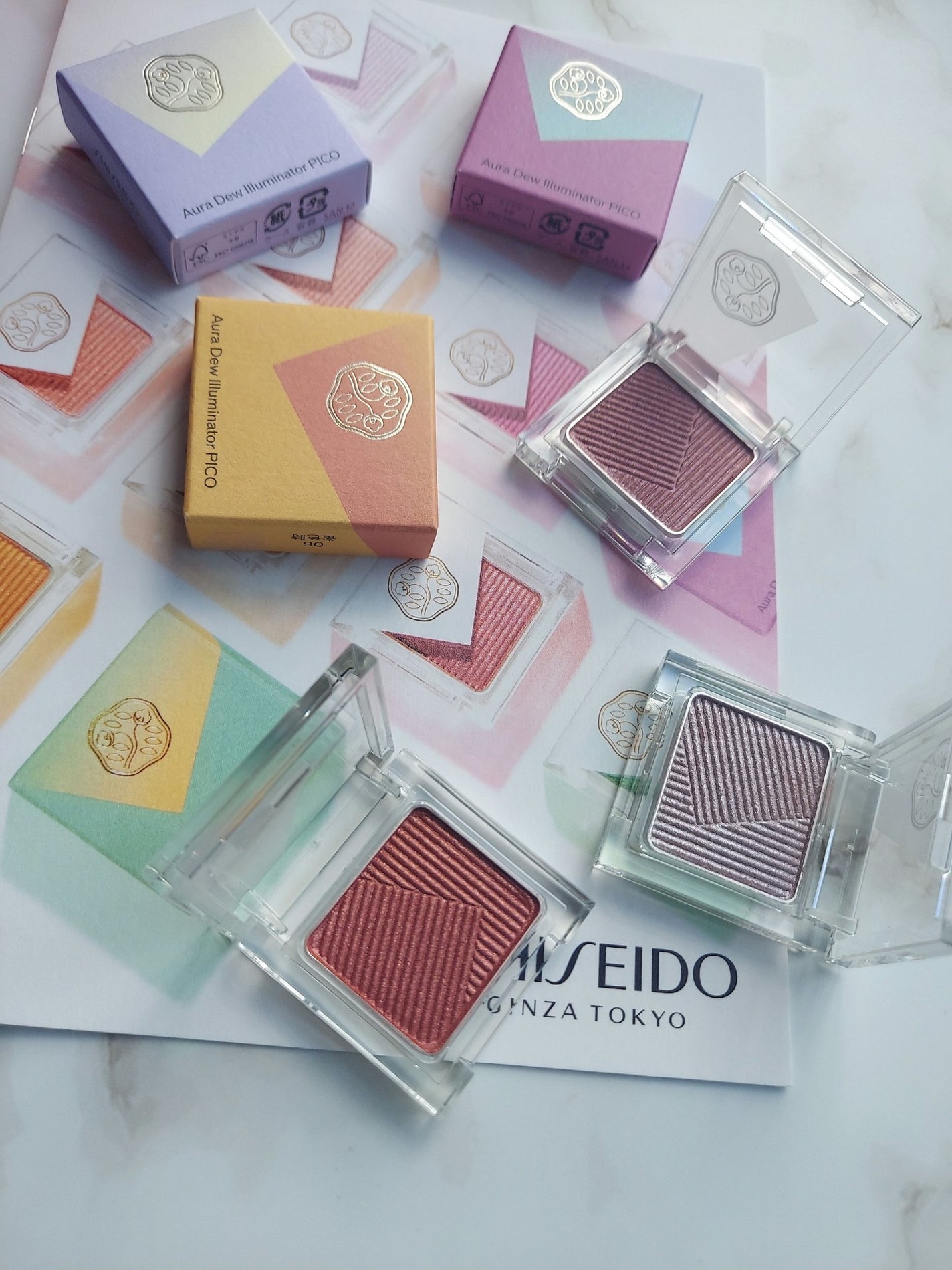 オーラデュウ プリズム イルミネーター ピコ/SHISEIDOザ・メーキャップ/単色アイシャドウを使ったクチコミ(2枚目)